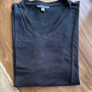 John Varvatos Men's midnight blue V-Neck Tee